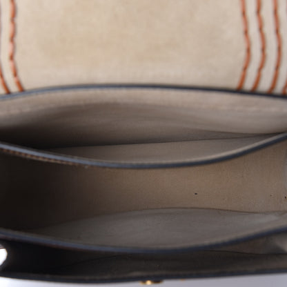 Chloe Calfskin Braided Medium Hudson Shoulder Bag Caramel 6 of 10