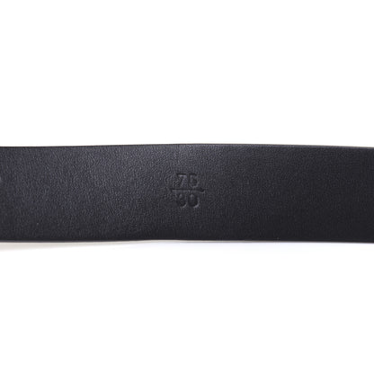 Chanel Calfskin Paris Button CC Belt 75 30 Black 4 of 9