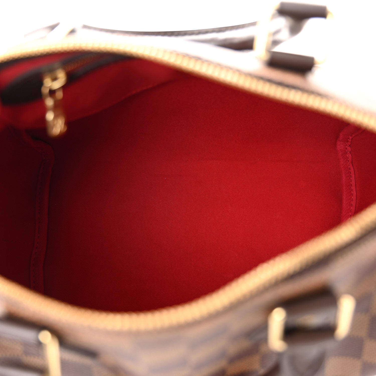 Louis Vuitton Damier Ebene Speedy Bandouliere 25 5 of 10