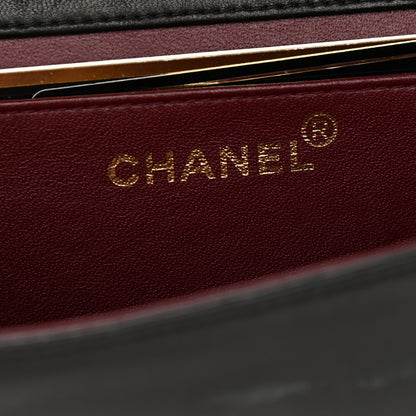 Chanel Lambskin Quilted Mini Flap Black 6 of 10