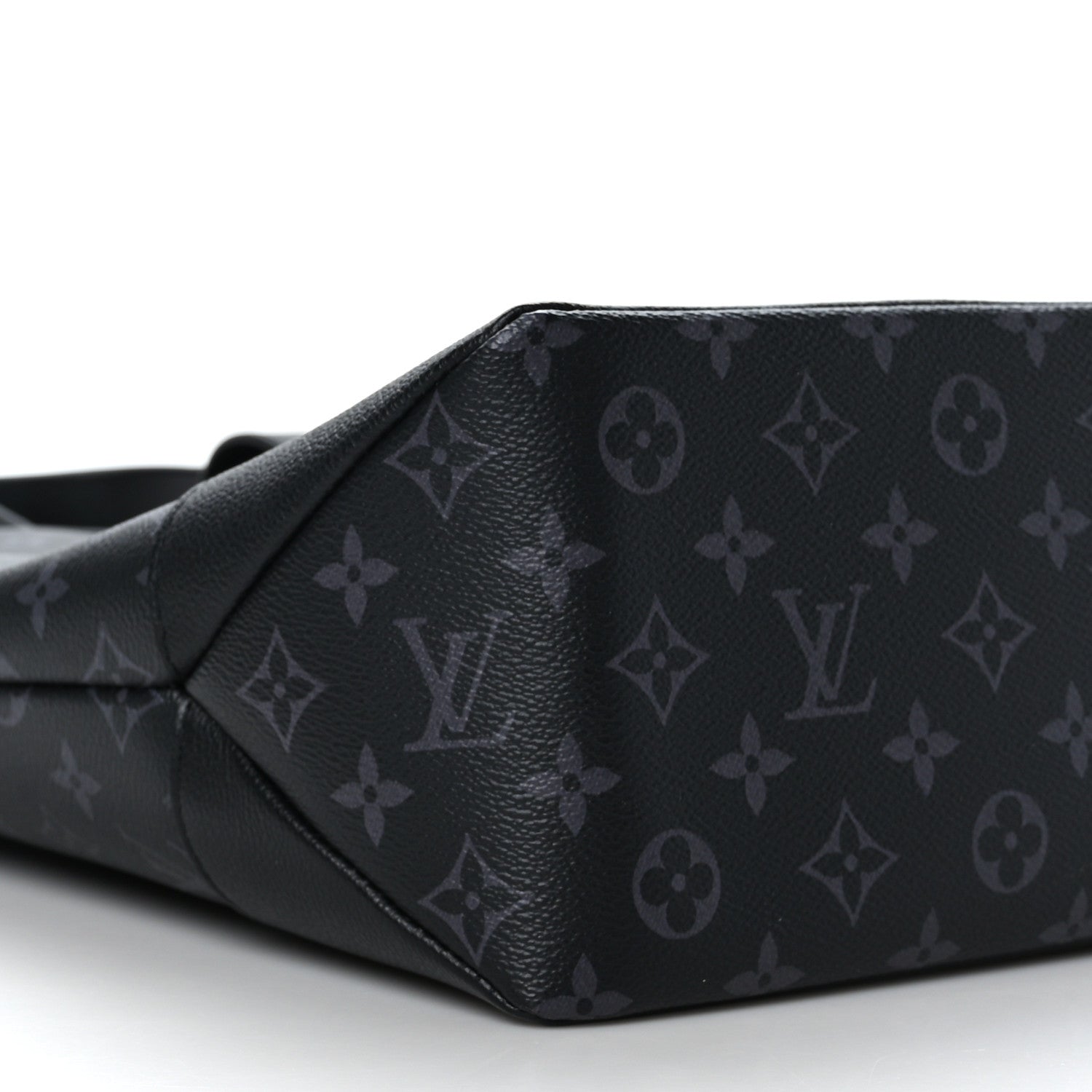 Louis Vuitton LOUIS VUITTON Monogram Eclipse Saumur Tote Black 7 of 8