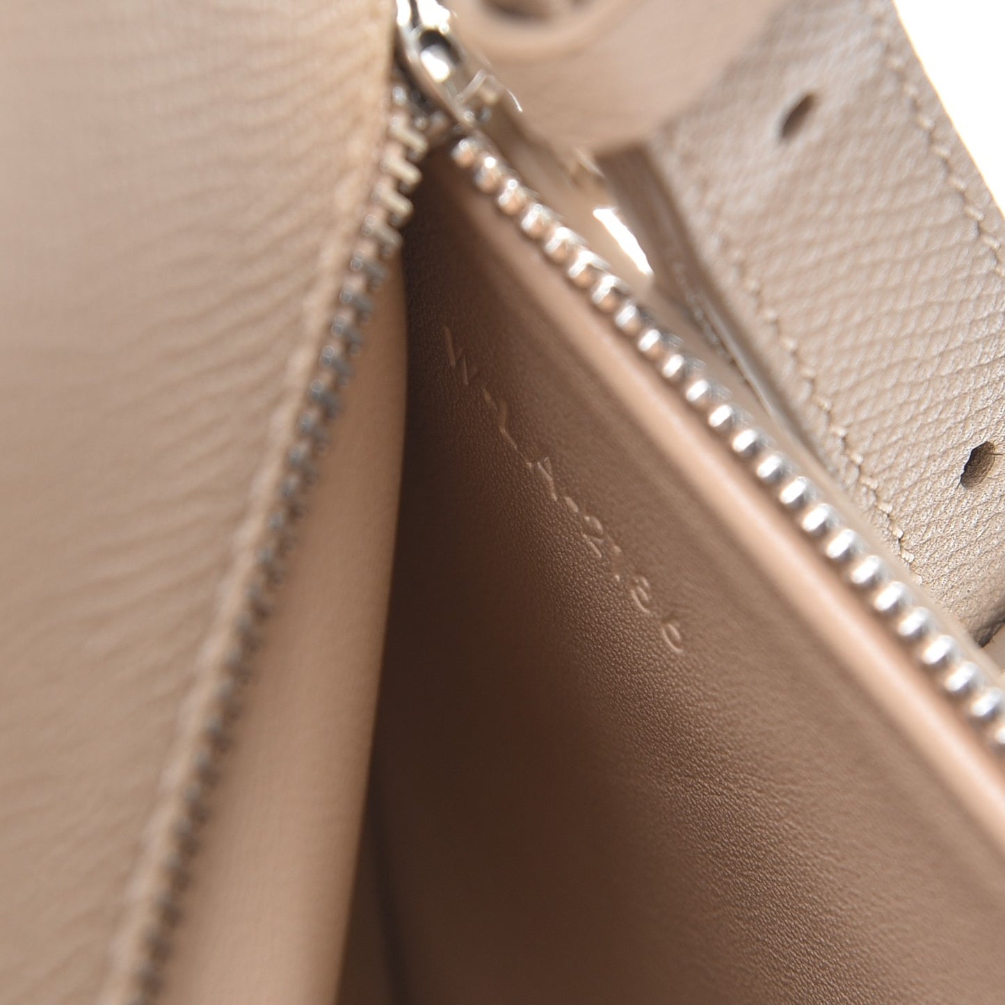 Grained Calfskin Compact Trotteur Ballerina