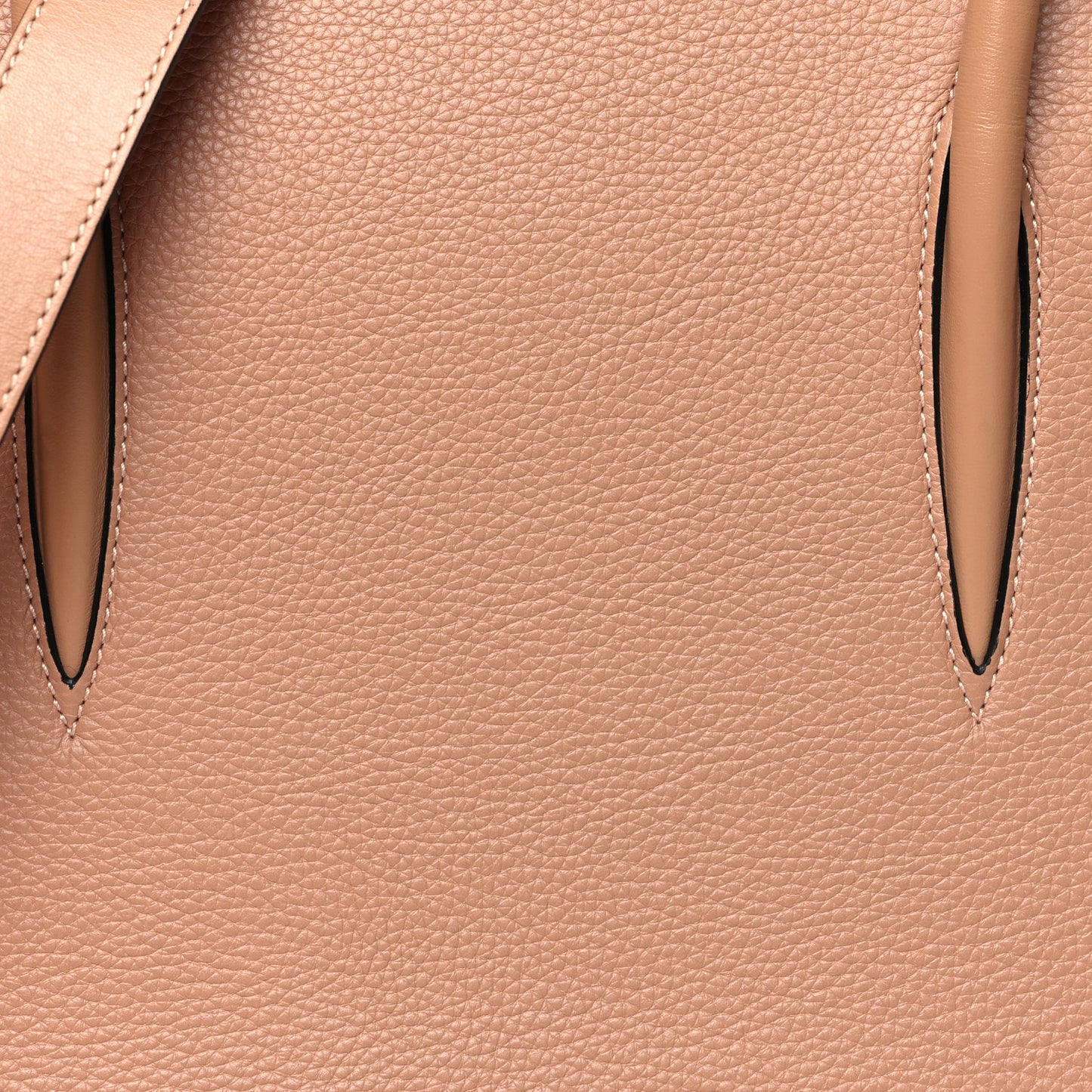 Calfskin Patent Studded Large Paloma Cognac