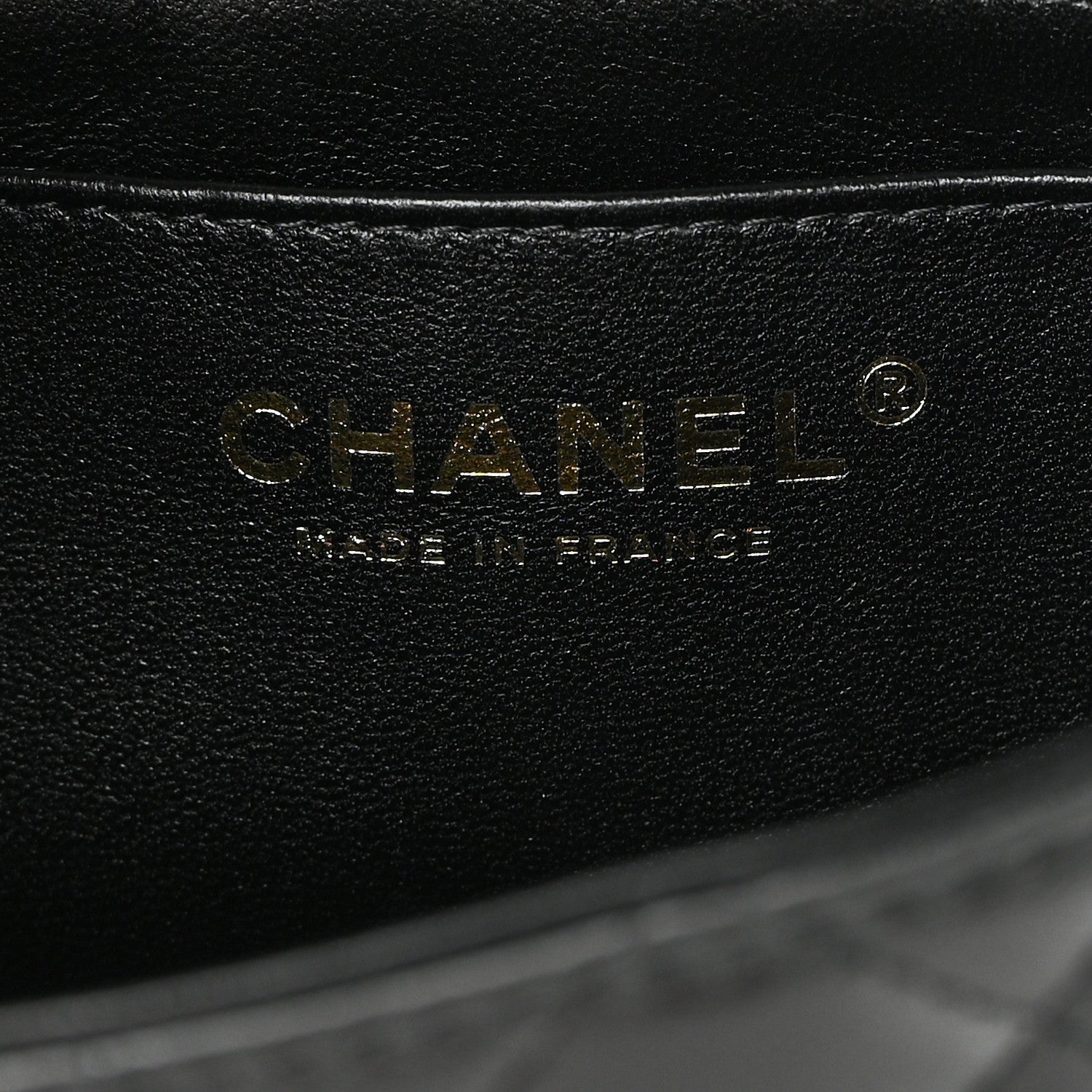 Chanel Lambskin Quilted Mini Top Handle Rectangular Flap Black 6 of 13