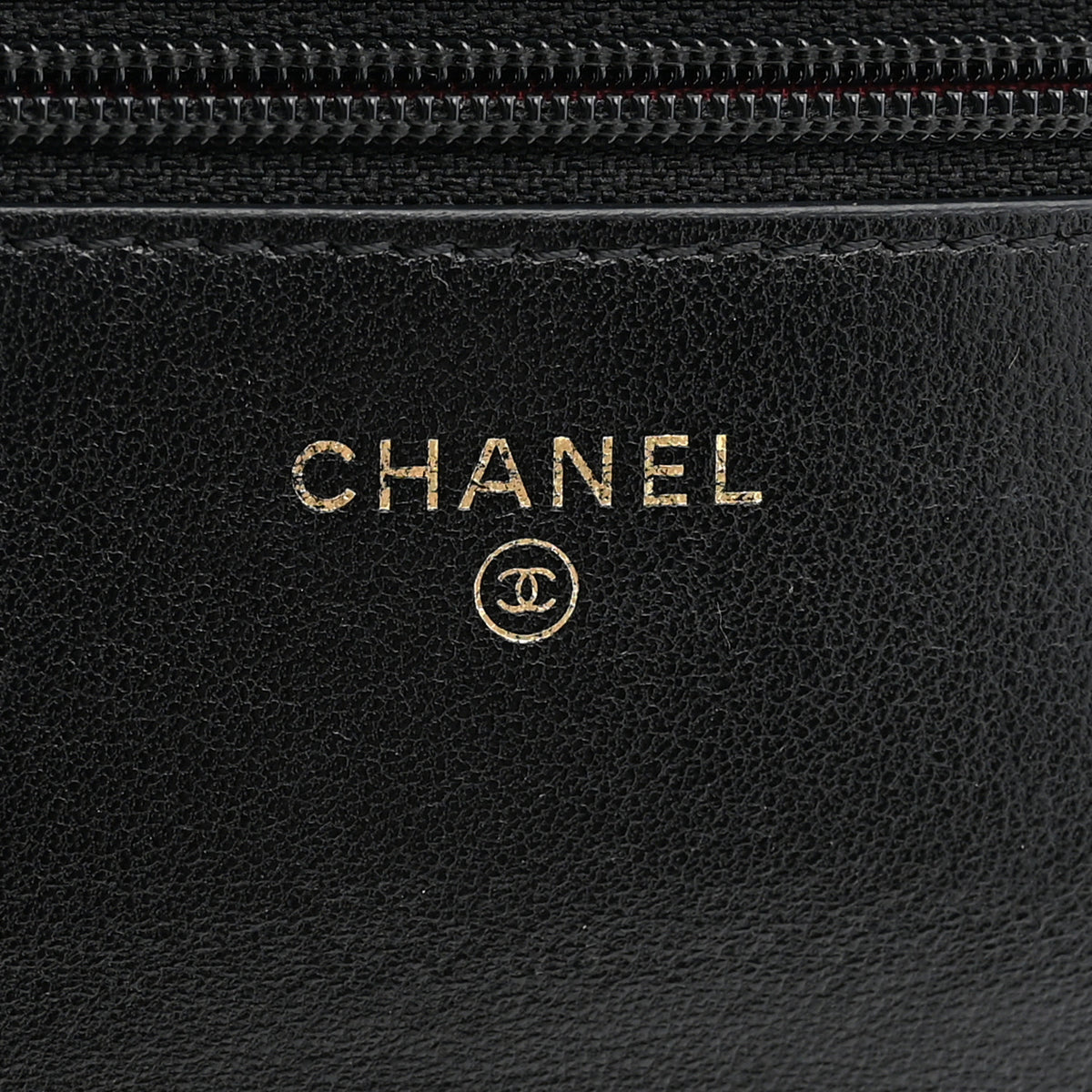 Chanel Lambskin Quilted Chanel 19 Wallet On Chain WOC Black 6 of 12