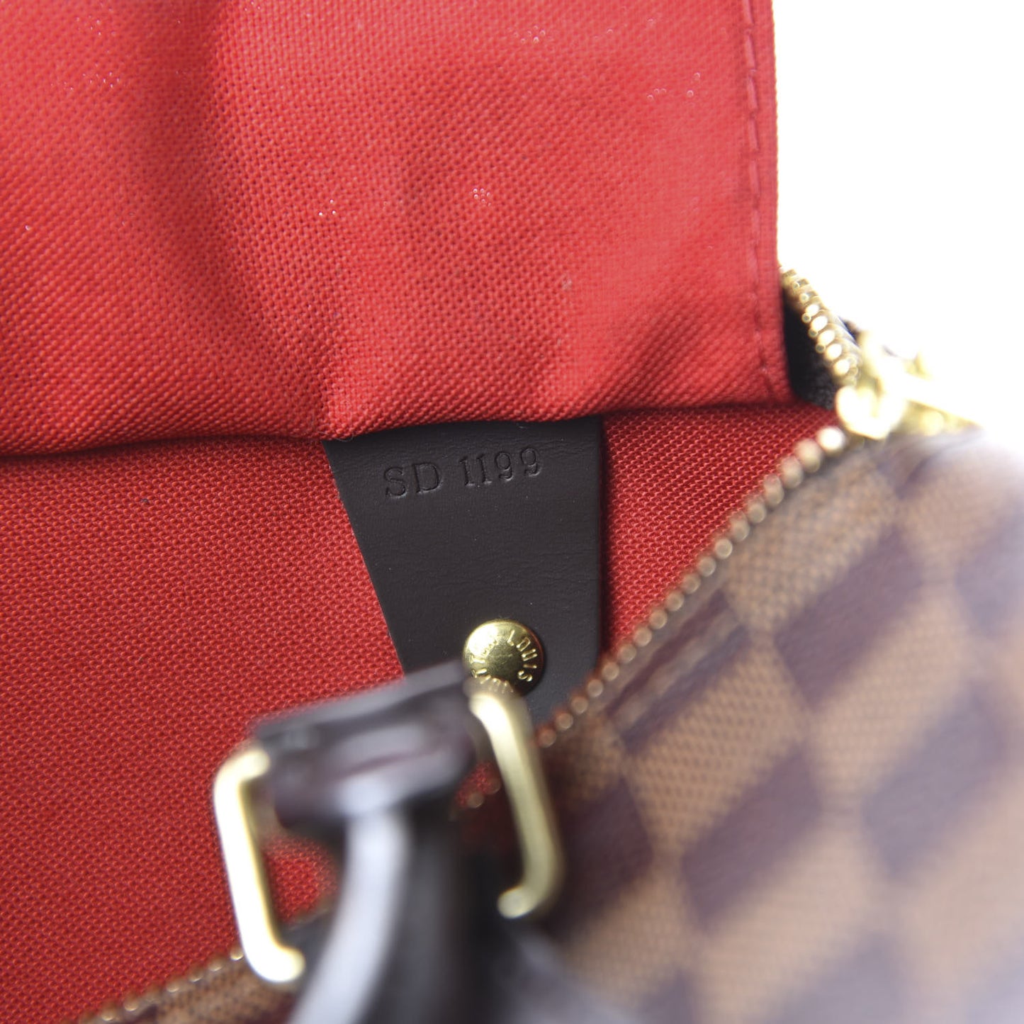 Damier Ebene Speedy Bandouliere 25