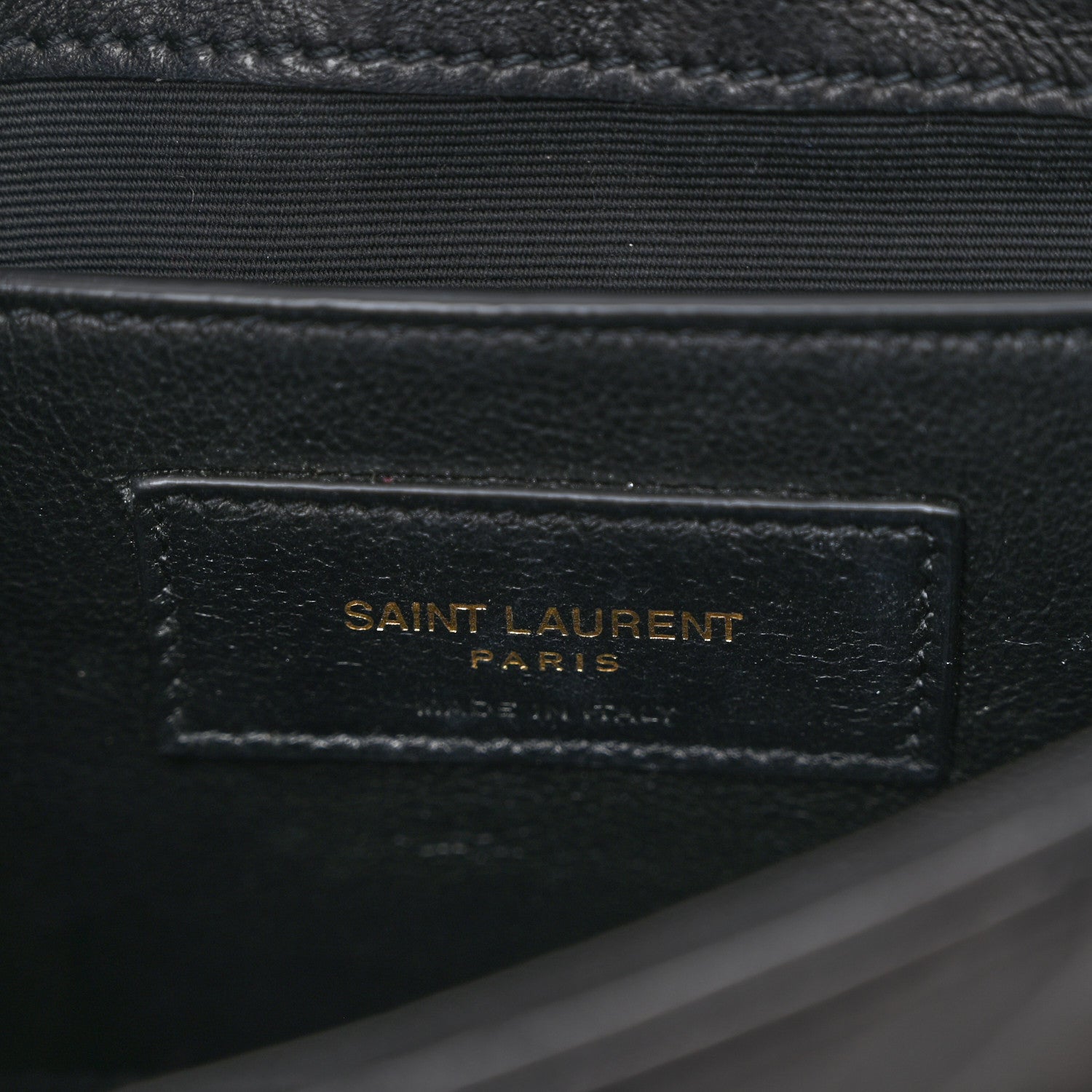 Saint Laurent Lambskin Quilted Monogram Mini Nolita Black 6 of 12