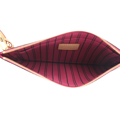 Louis Vuitton Monogram Neverfull MM GM Pochette Pivoine 5 of 6