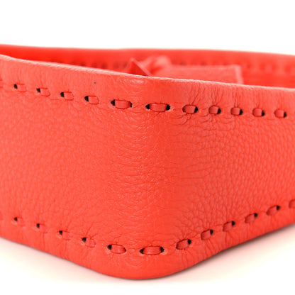 Fendi Cuoio Roma Sellerissima Nappa Sintetica Tape Stitch Mini Fendessence Shoulder Bag Lava 11 of 11