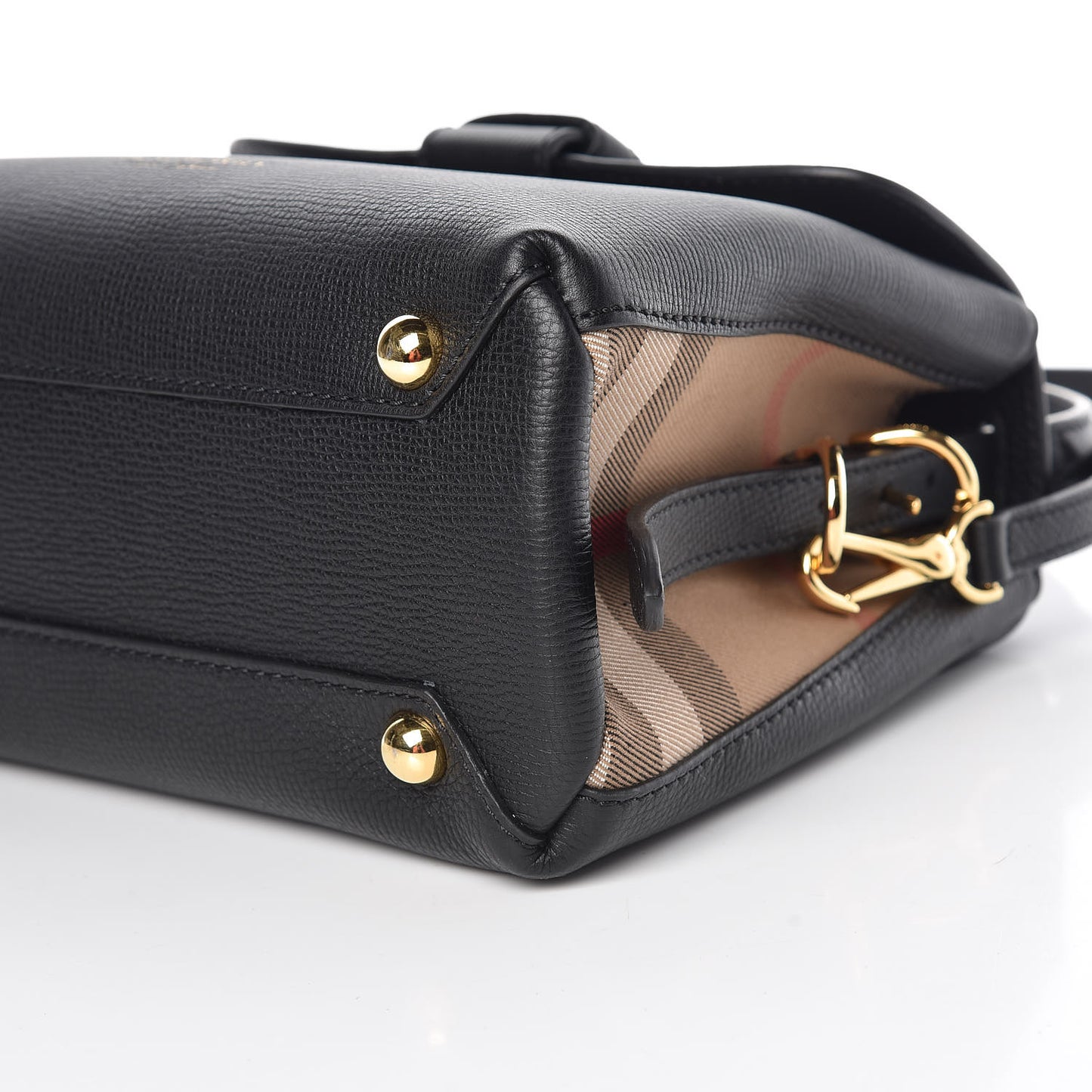 Derby Calfskin House Check Small Camberley Black