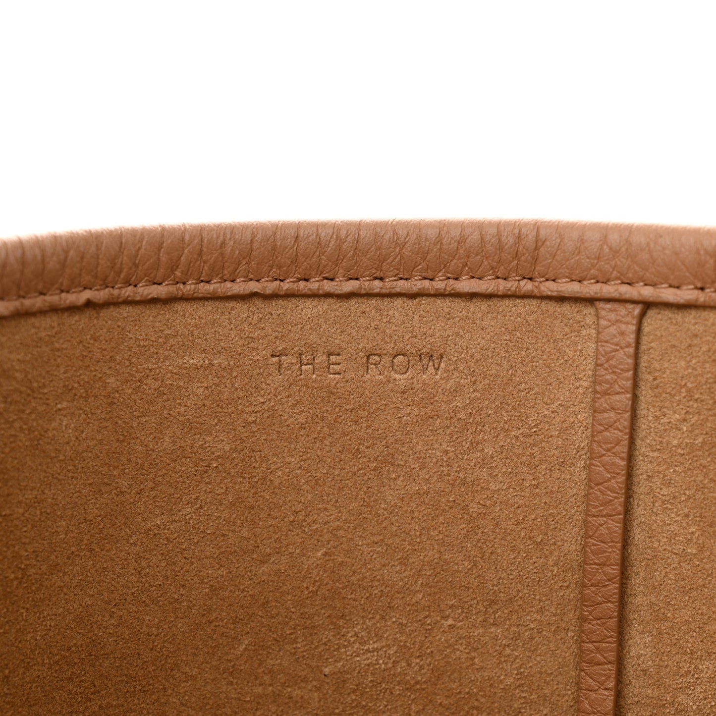 Grained Calfskin Medium N/S Park Tote Cinnamon