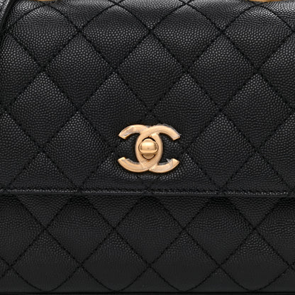 Chanel Caviar Quilted Mini Coco Handle Flap Black 8 of 11
