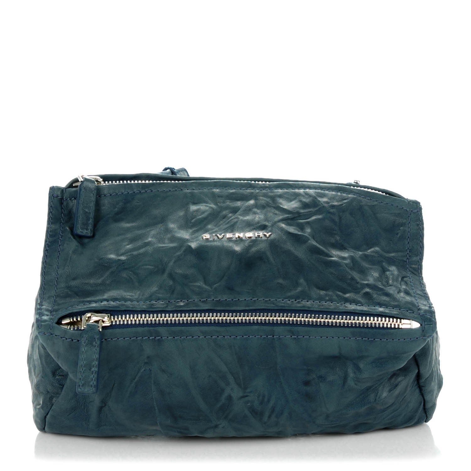 Givenchy Tumbled Sheepskin Mini Pandora Mineral Blue 1 of 7