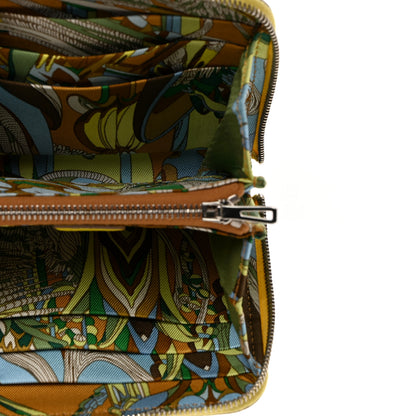 Hermes Epsom Silk'In Compact Wallet Lime 5 of 7