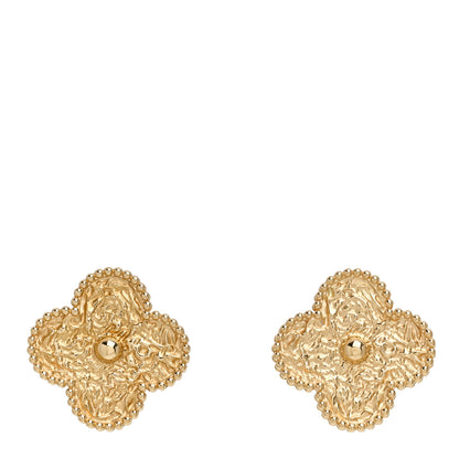 Van Cleef & Arpels 18K Yellow Gold Magic Alhambra Earrings 1 of 4