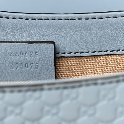 Gucci Microguccissima Medium Emily Chain Shoulder Bag Mineral Blue 6 of 8