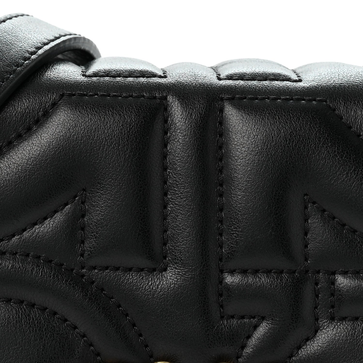 Salvatore Ferragamo Calfskin Quilted Gancini Flap Bag Black 7 of 11