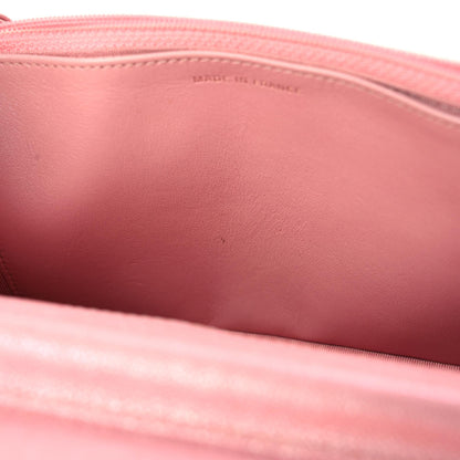Chanel Iridescent Caviar Quilted Wallet on Chain WOC Rose Pink 15 of 16
