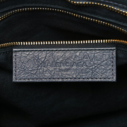 Balenciaga Agneau Classic Gold Hardware S City Gris Fossile 8 of 9