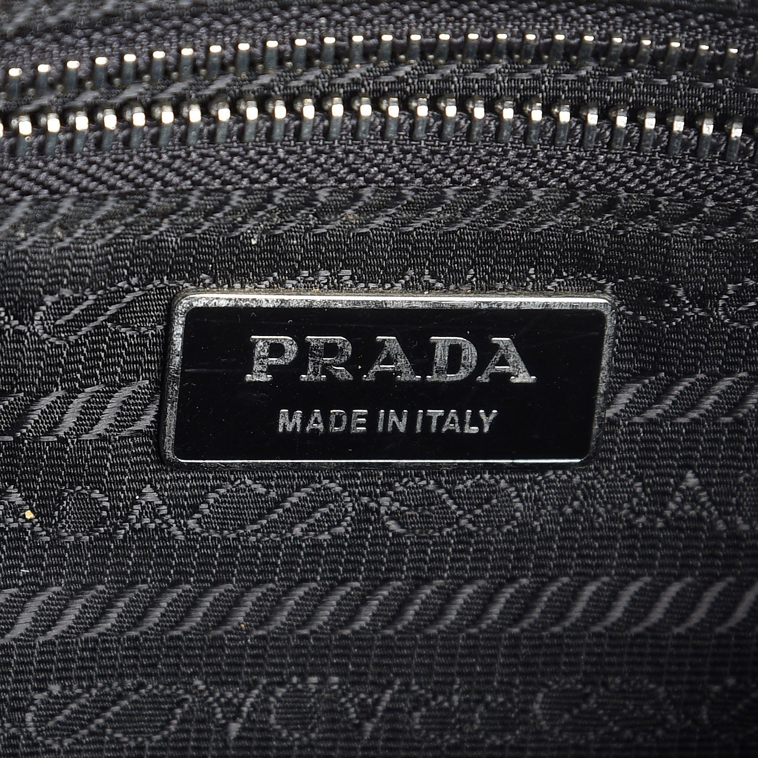 Prada Tessuto Nylon Shoulder Bag Nero Black 7 of 7