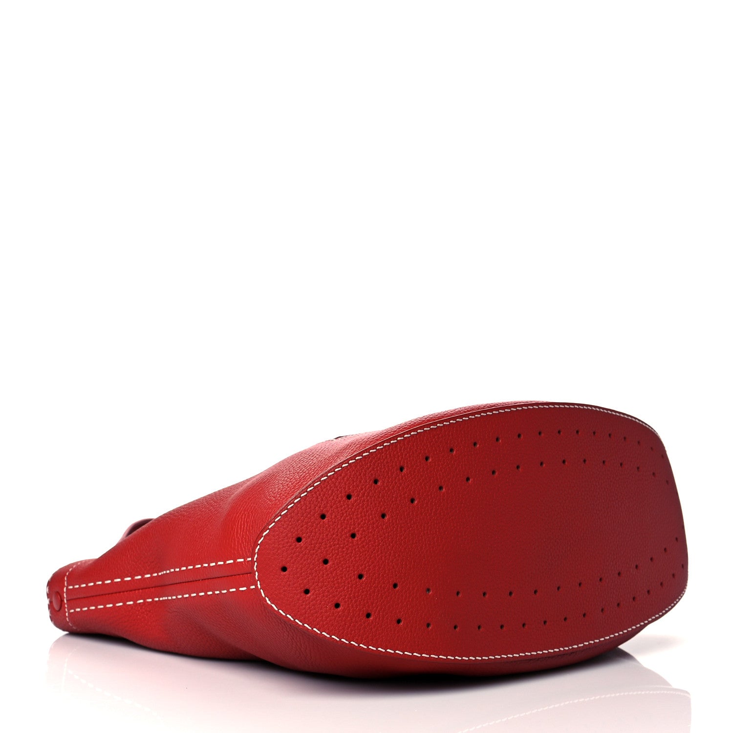 Delvaux Taurillon Le Pin Tote Scarlet Red 4 of 9