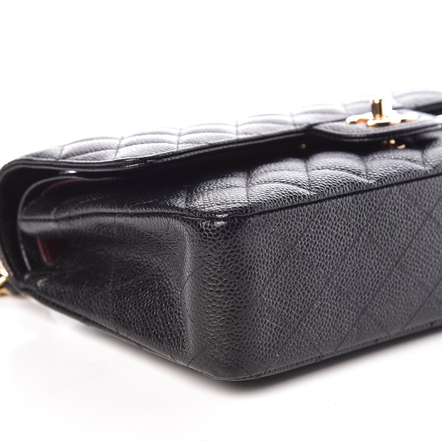 Chanel Caviar Quilted Medium Double Flap Black 6 of 9