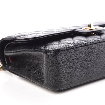 Chanel Caviar Quilted Medium Double Flap Black 6 of 9