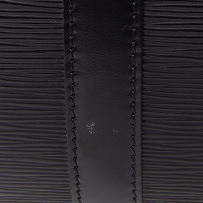 Louis Vuitton Epi Keepall 55 Black 9 of 11