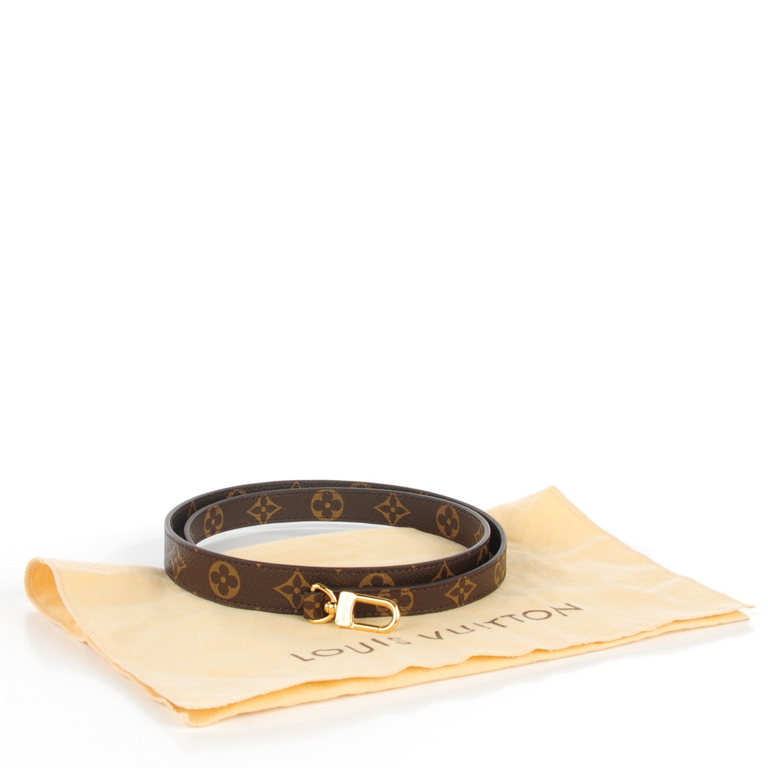 Louis Vuitton Monogram 16mm Shoulder Strap 4 of 5