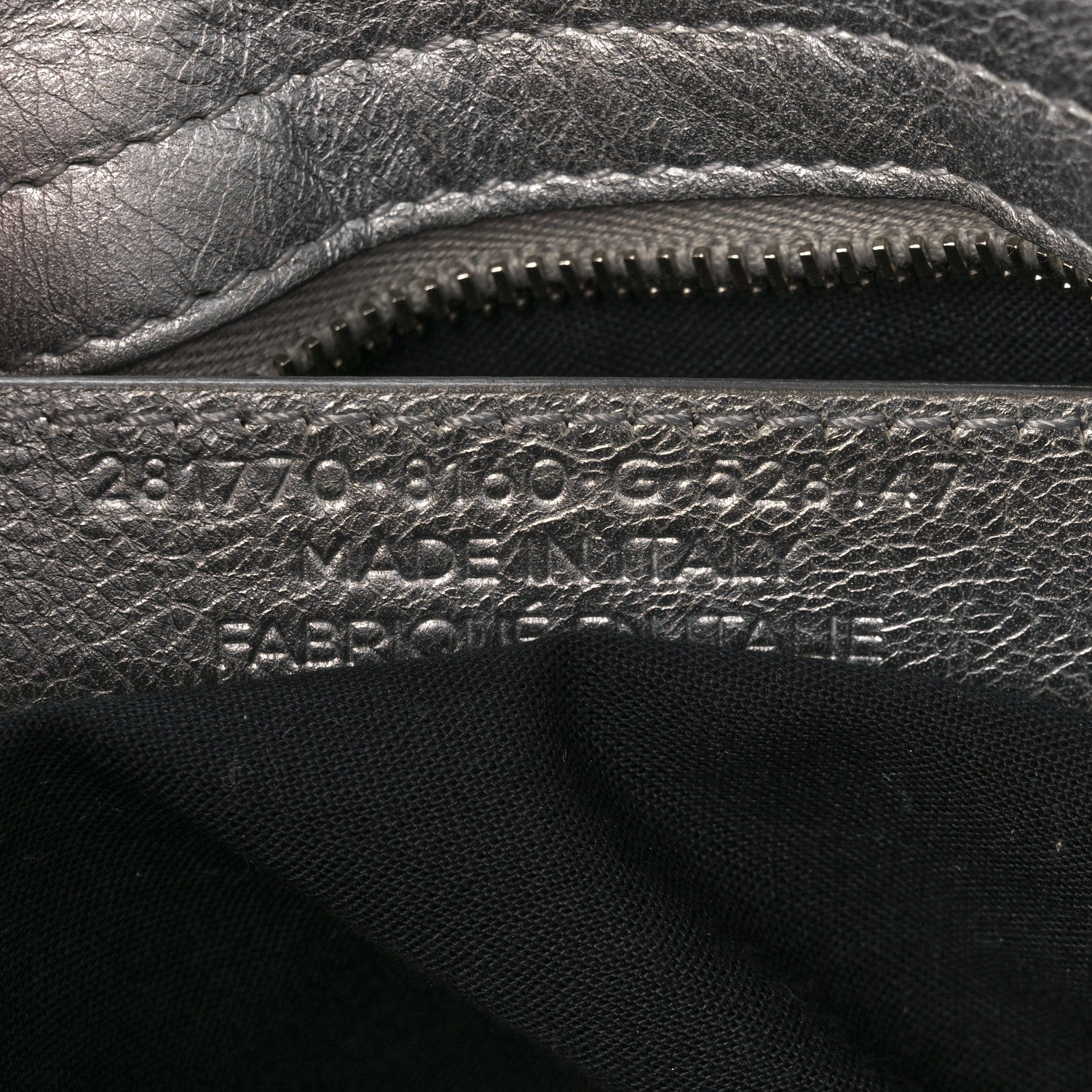 Balenciaga Metallic Agneau Giant 12 Silver Hardware City Gris Aluminum 8 of 11