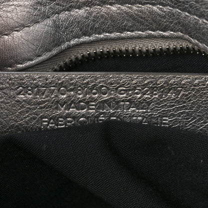 Balenciaga Metallic Agneau Giant 12 Silver Hardware City Gris Aluminum 8 of 11