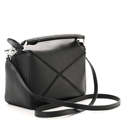 Loewe Calfskin Mini Puzzle Bag Black 3 of 11
