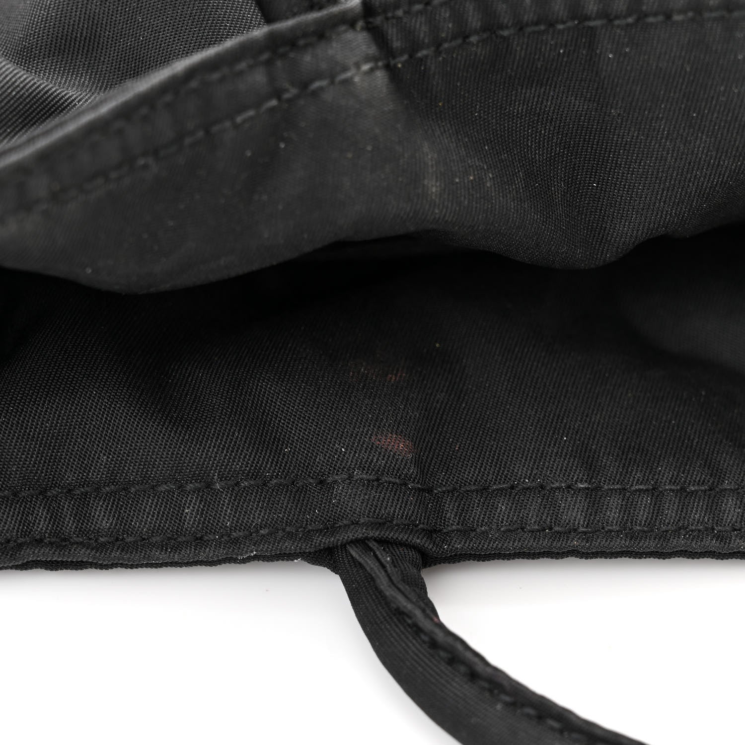 Prada Tessuto Nylon Caflskin Shopping Tote Black 12 of 12