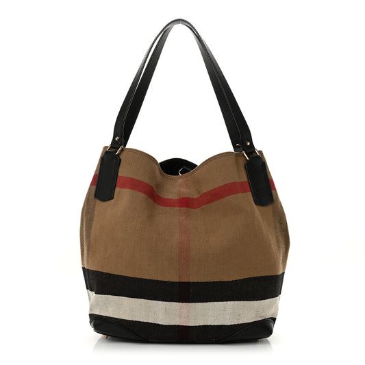 Canvas Mega Check Medium Maidstone Black