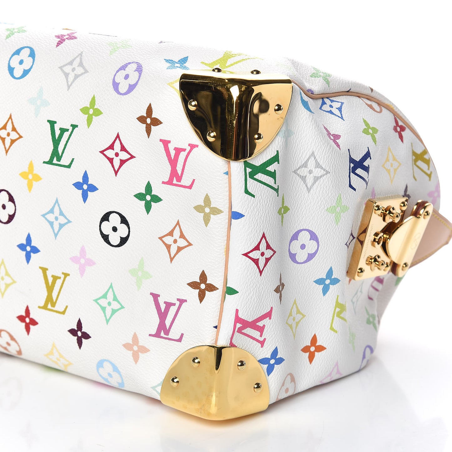 Monogram Multicolor Speedy 30 White