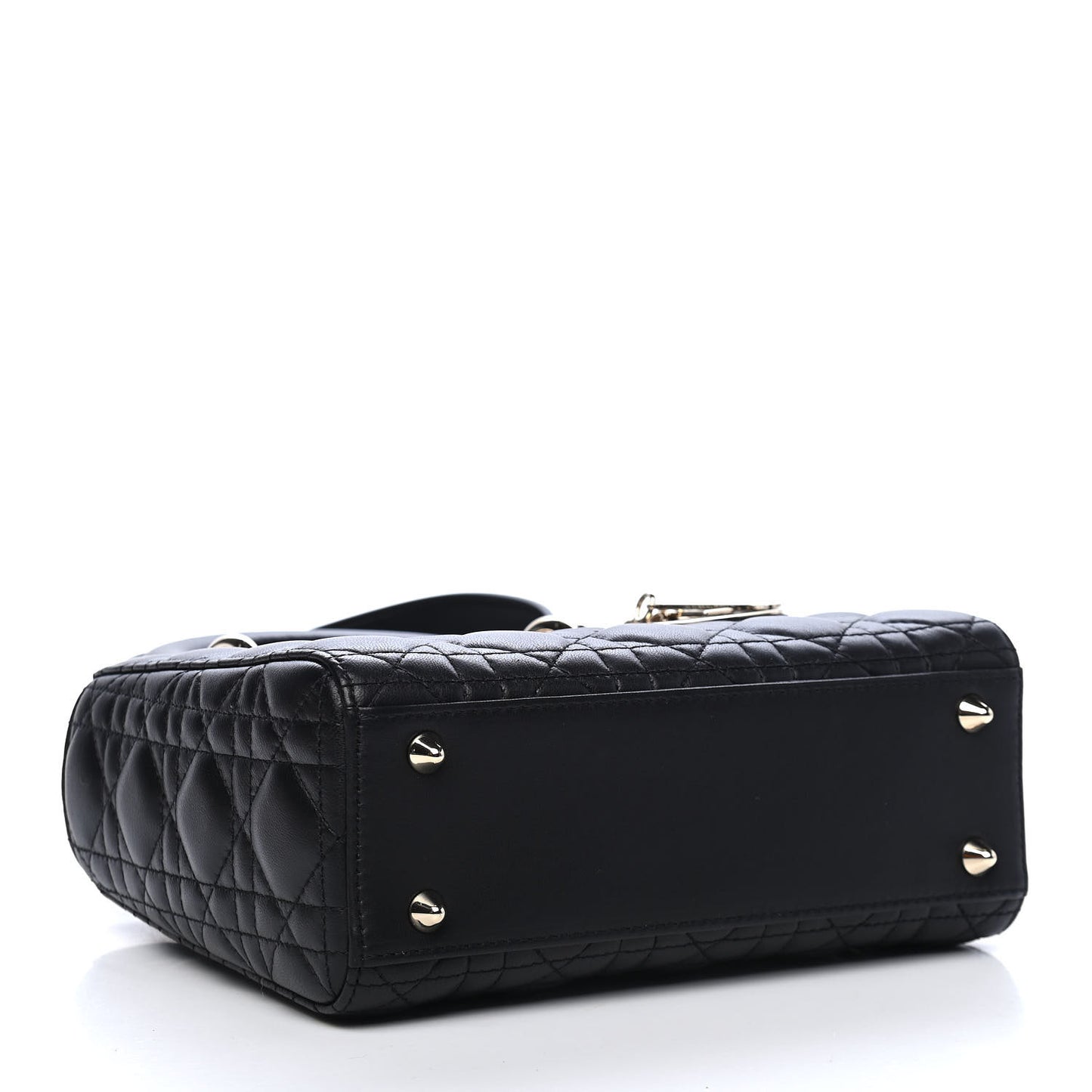 Lambskin Cannage Small My ABCDior Lady Dior Black