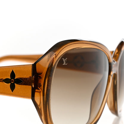Louis Vuitton Acetate Obsession GM Sunglasses Z0460W Brown Glitter 5 of 8
