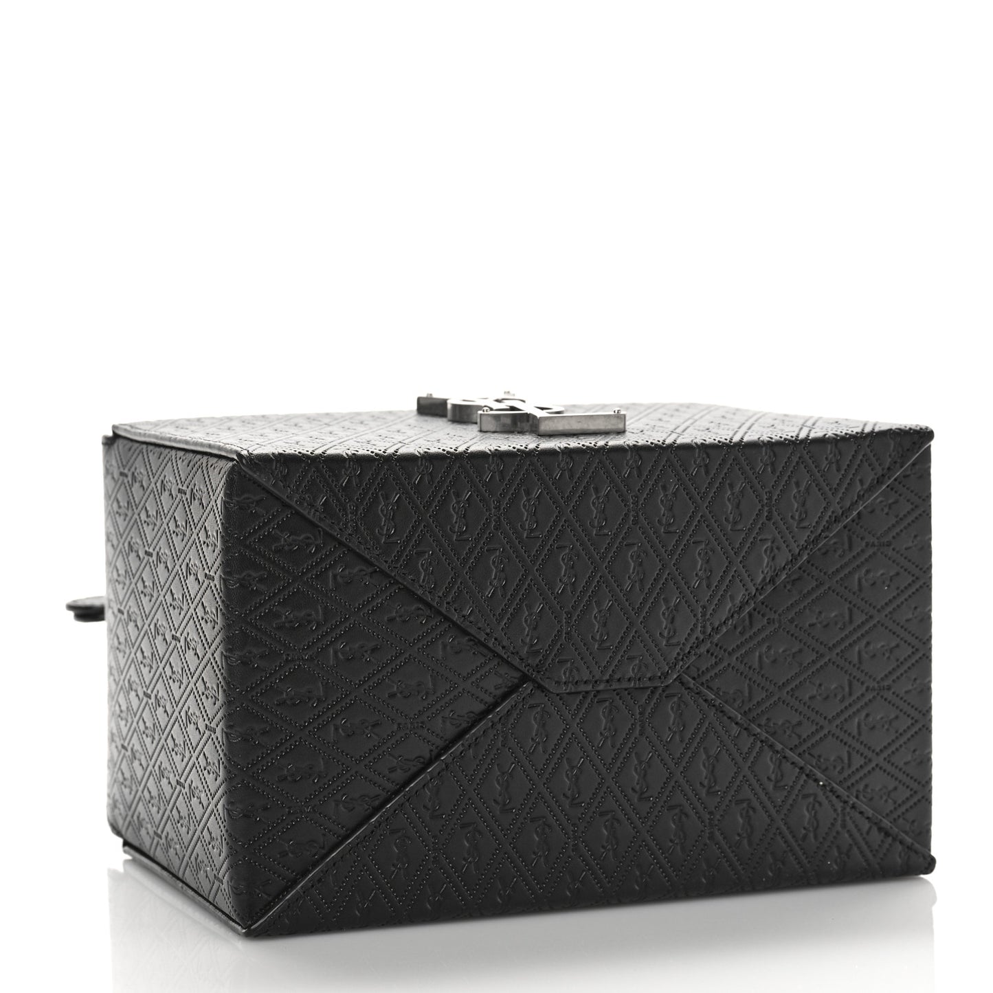 Calfskin Monogram Take Away Box Black
