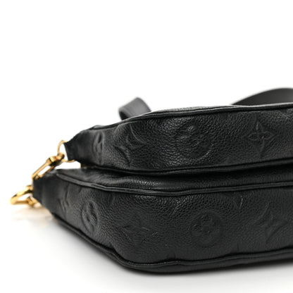 Louis Vuitton Empreinte Monogram Giant Multi Pochette Accessories Black 9 of 11