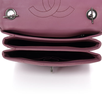 Chanel Lambskin Quilted Small Trendy CC Dual Handle Flap Bag Purple 6 of 13