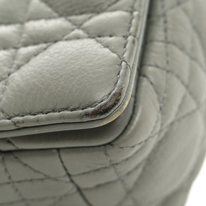 Christian Dior Calfskin Cannage Small Caro Bag Grey 11 of 11