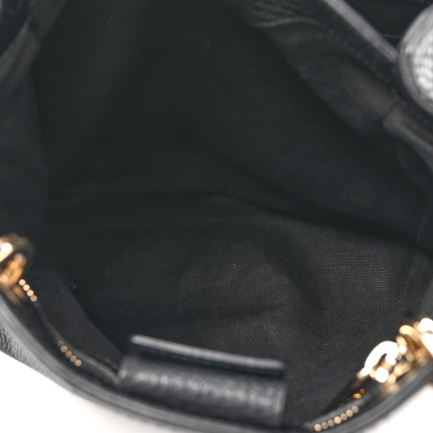 Gucci Cellarius Calfskin Mini Bamboo Shopper Tote Black 7 of 15