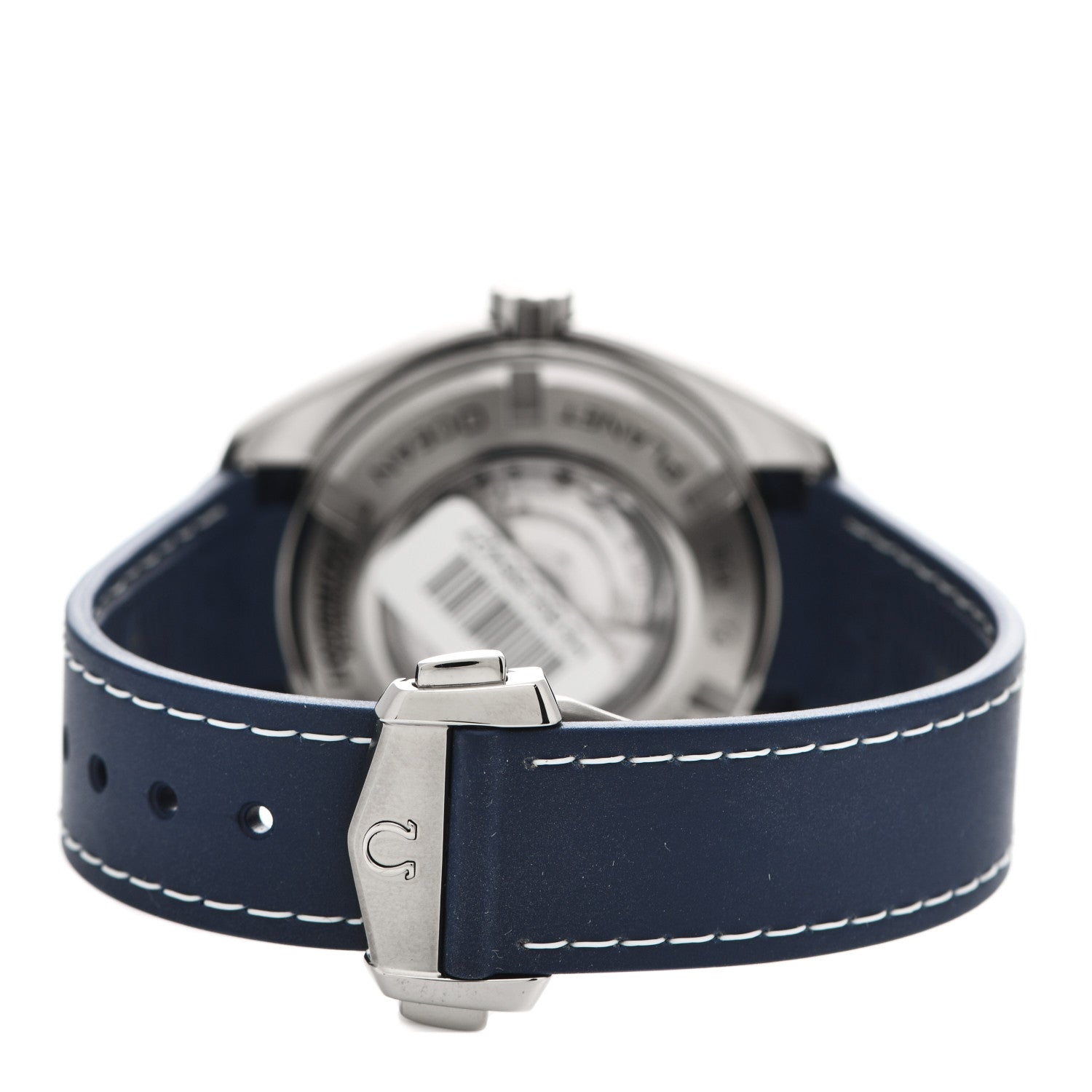 Omega Titanium Rubber 37mm Seamaster Planet Ocean Automatic Watch Blue 232.92.38.20.03.001 3 of 5