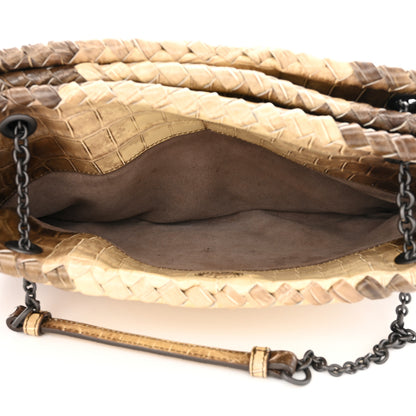 Bottega Veneta Niloticus Crocodile Himalaya Duo Cocco Ombre 7 of 11