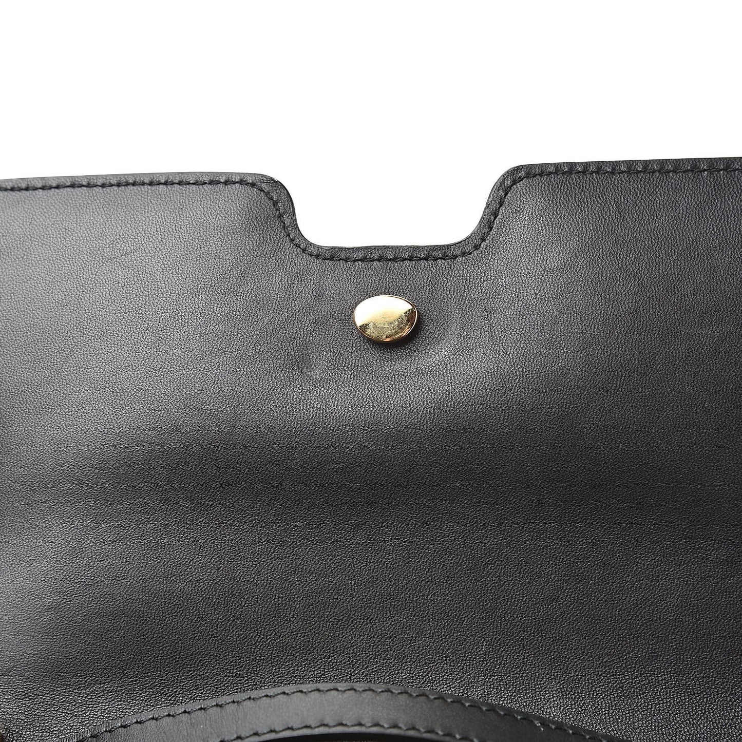 Calfskin Monogram Embossed Small TB Bag Black