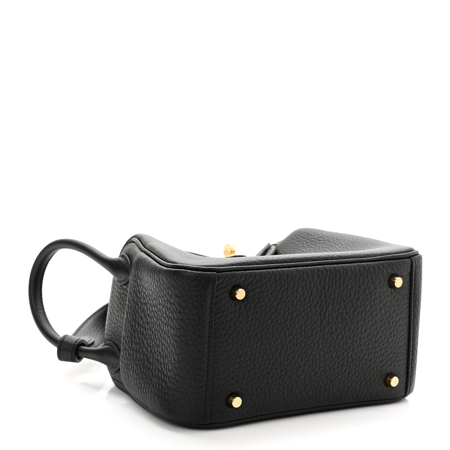 Taurillon Clemence Mini Lindy 20 Black
