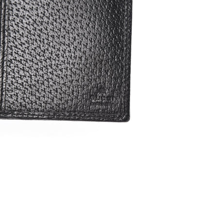 Gucci Monogram Metal Bar Chain Wallet Black 6 of 13