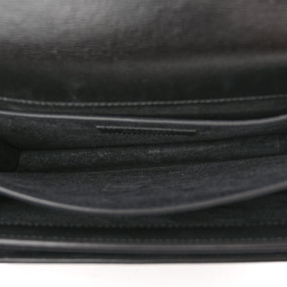 Saint Laurent Calfskin Medium Monogram Sunset Black 5 of 9
