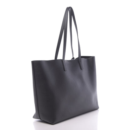 Saint Laurent Calfskin Large Shopping Tote Black 3 of 10