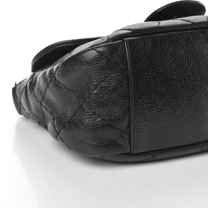 Chanel Glazed Calfskin Stitched On The Road Flap Black 12 of 14